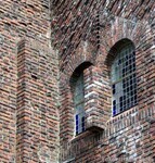 Detail gevel naast de toren.
<br/>
Gert-Jan Lobbes, 2016